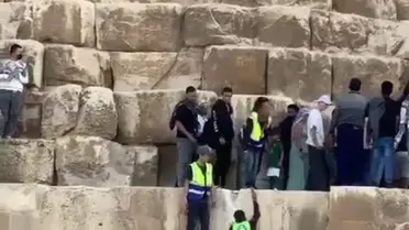 مقطع من الفيديو المتداول