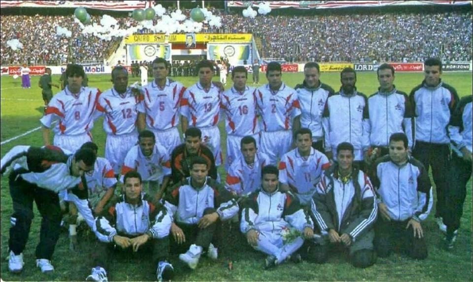 فريق الزمالك بطل أفريقيا 1996 