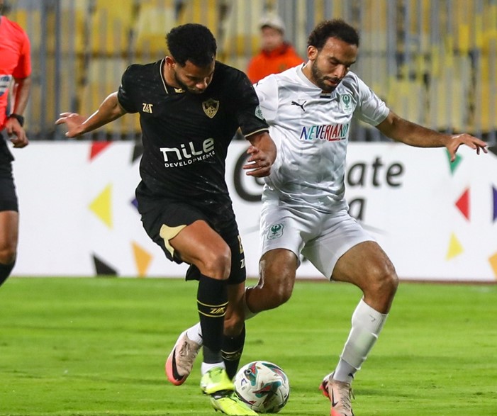 مباراة المصري والزمالك